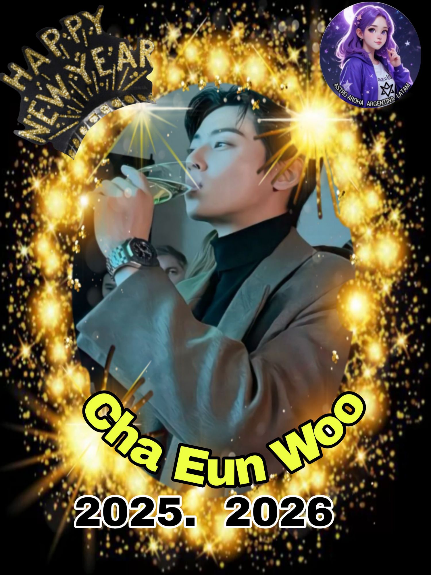 Recent activity shot of Eunwoo (ASTRO)