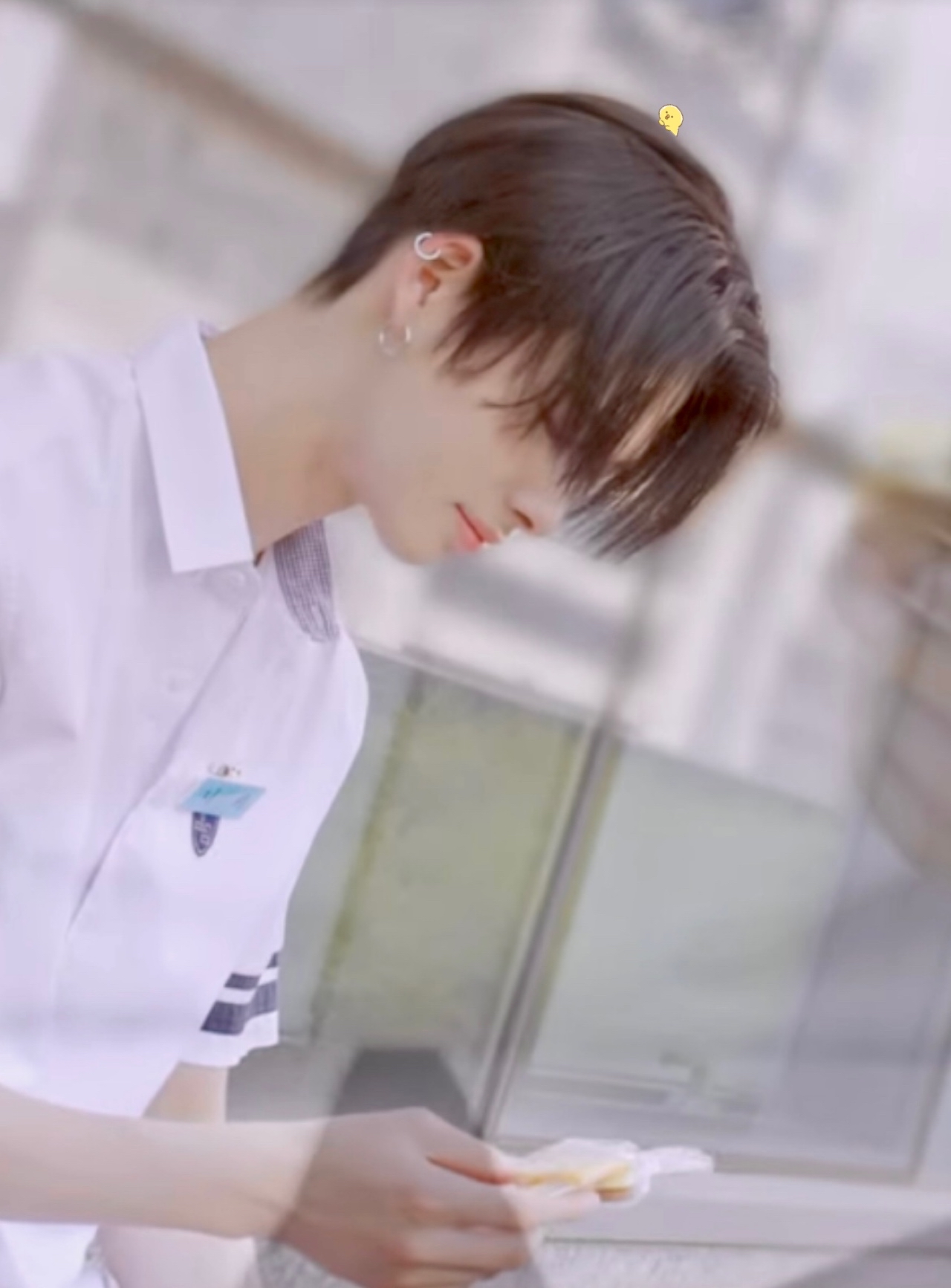 A moment captured by NI-KI (ENHYPEN)'s fan