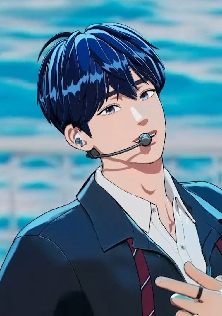 A moment captured by Yejun (PLAVE)'s fan