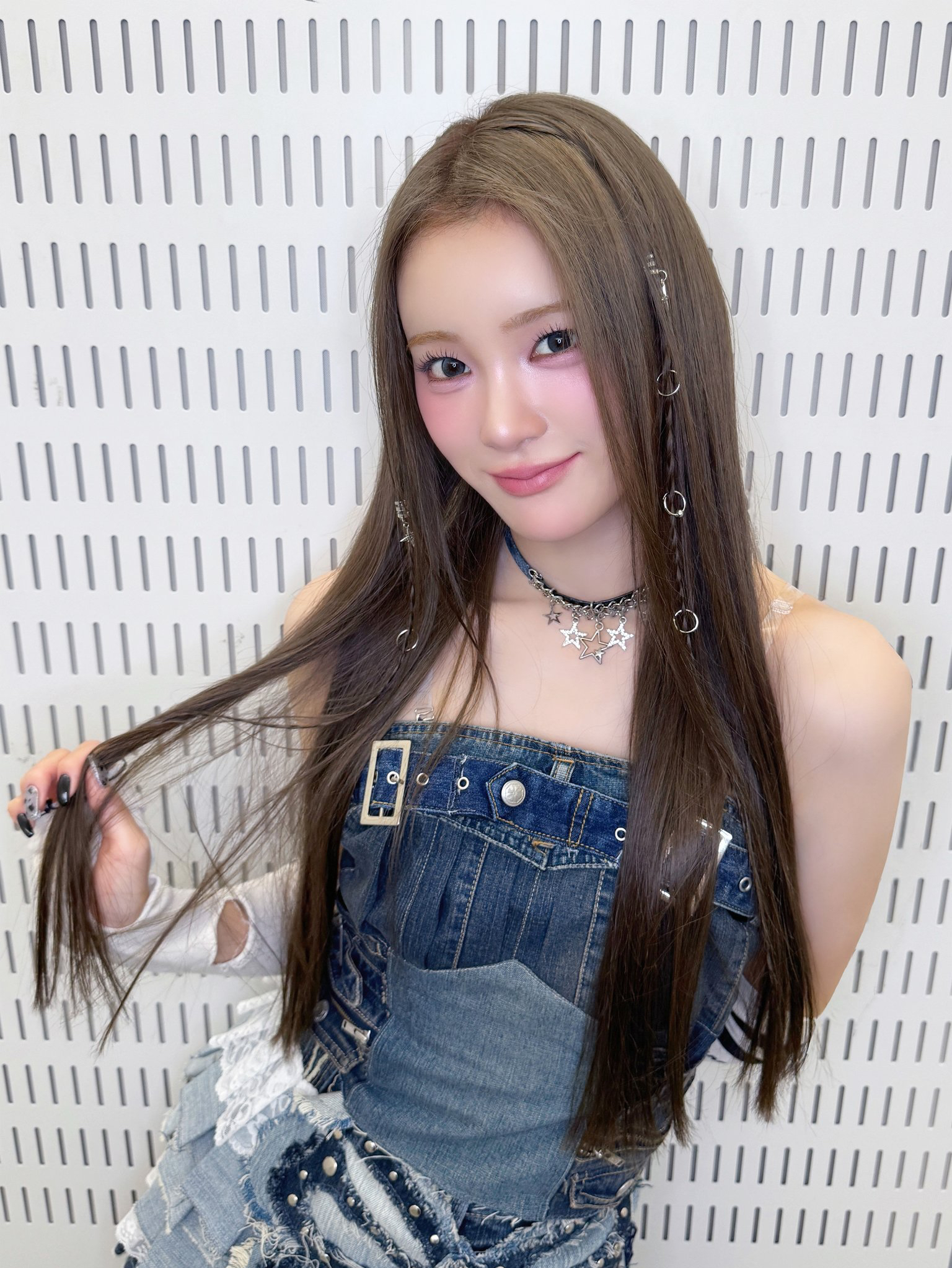 櫻井美羽 (ME:I)の舞台裏ショット