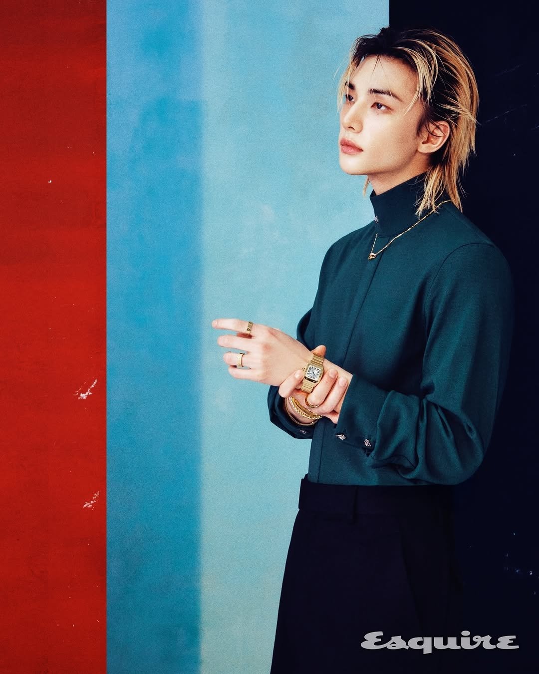 Behind-the-scenes cut of Hyunjin (Stray Kids)