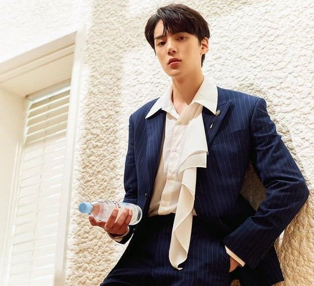 Recent activity shot of Minhyuk (MONSTA X)