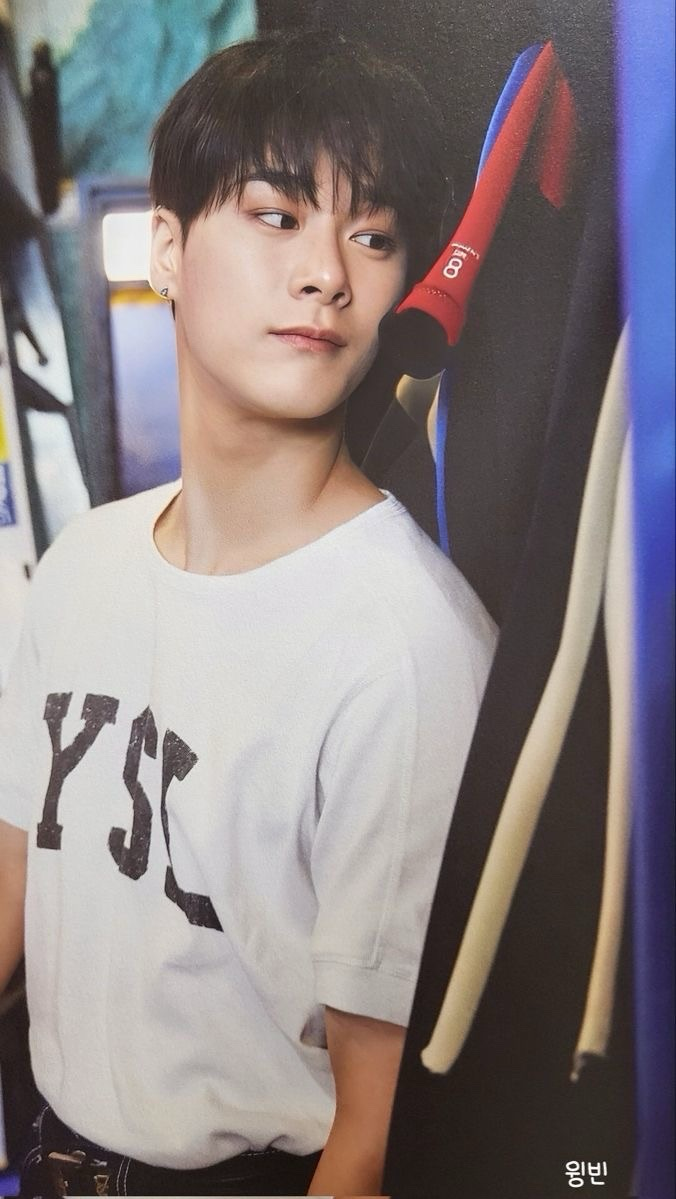 Recent activity shot of Moonbin (ASTRO)