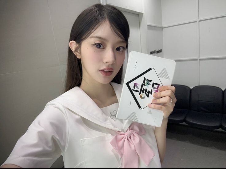 Recent activity shot of Minju (ILLIT)