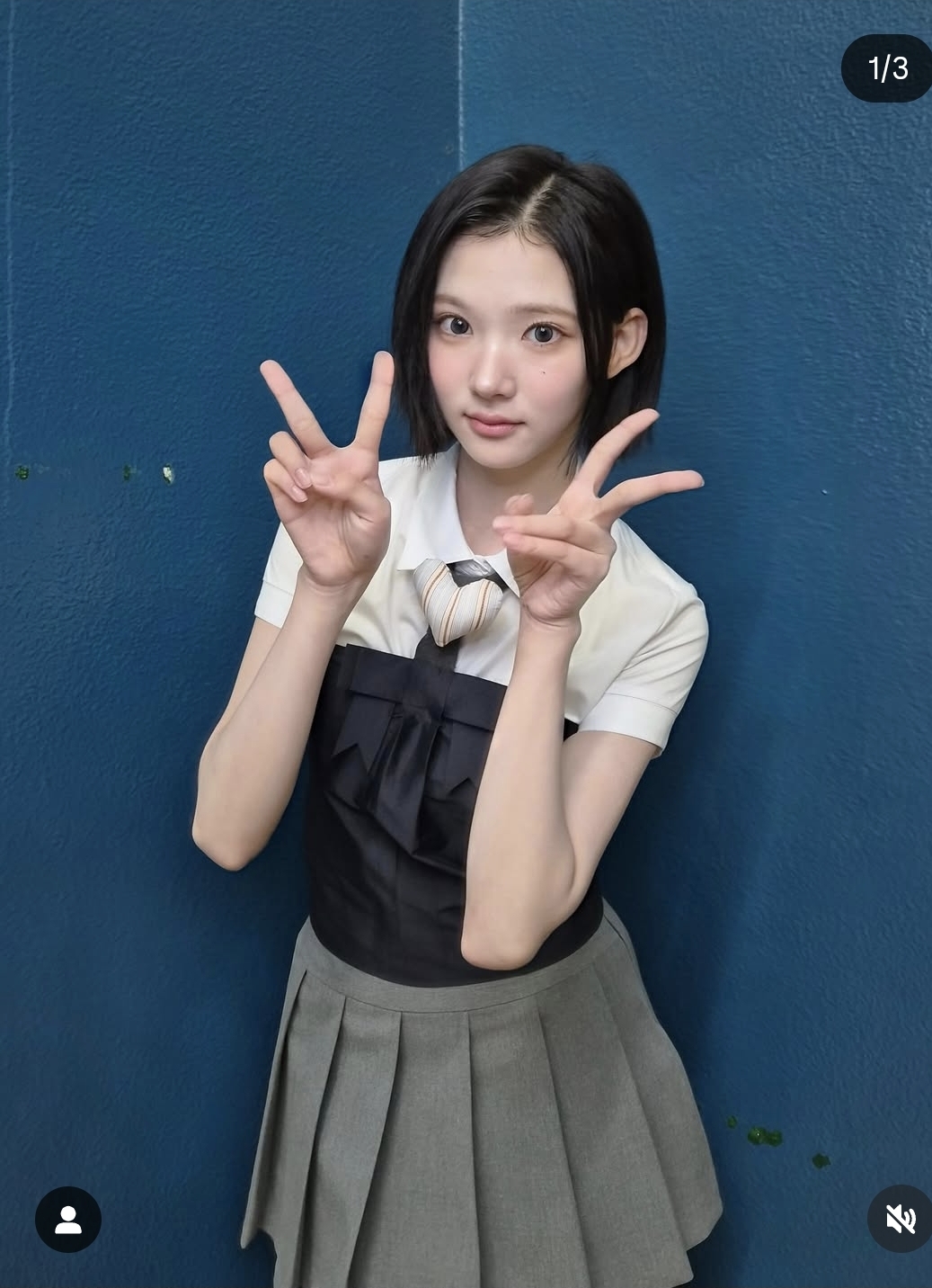 Behind-the-scenes cut of Jiwoo (Hearts2Hearts)