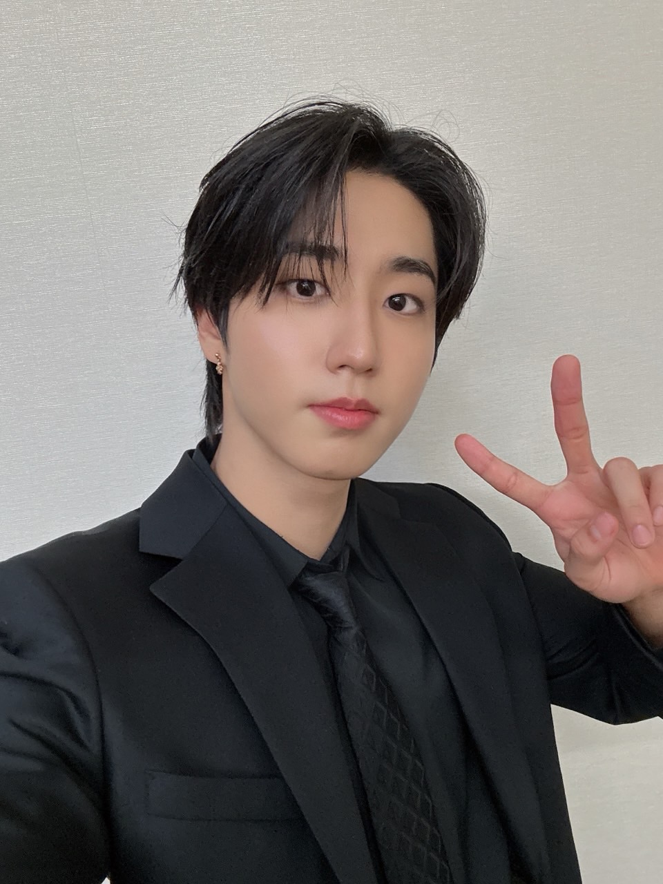 A moment captured by HAN (Stray Kids)'s fan