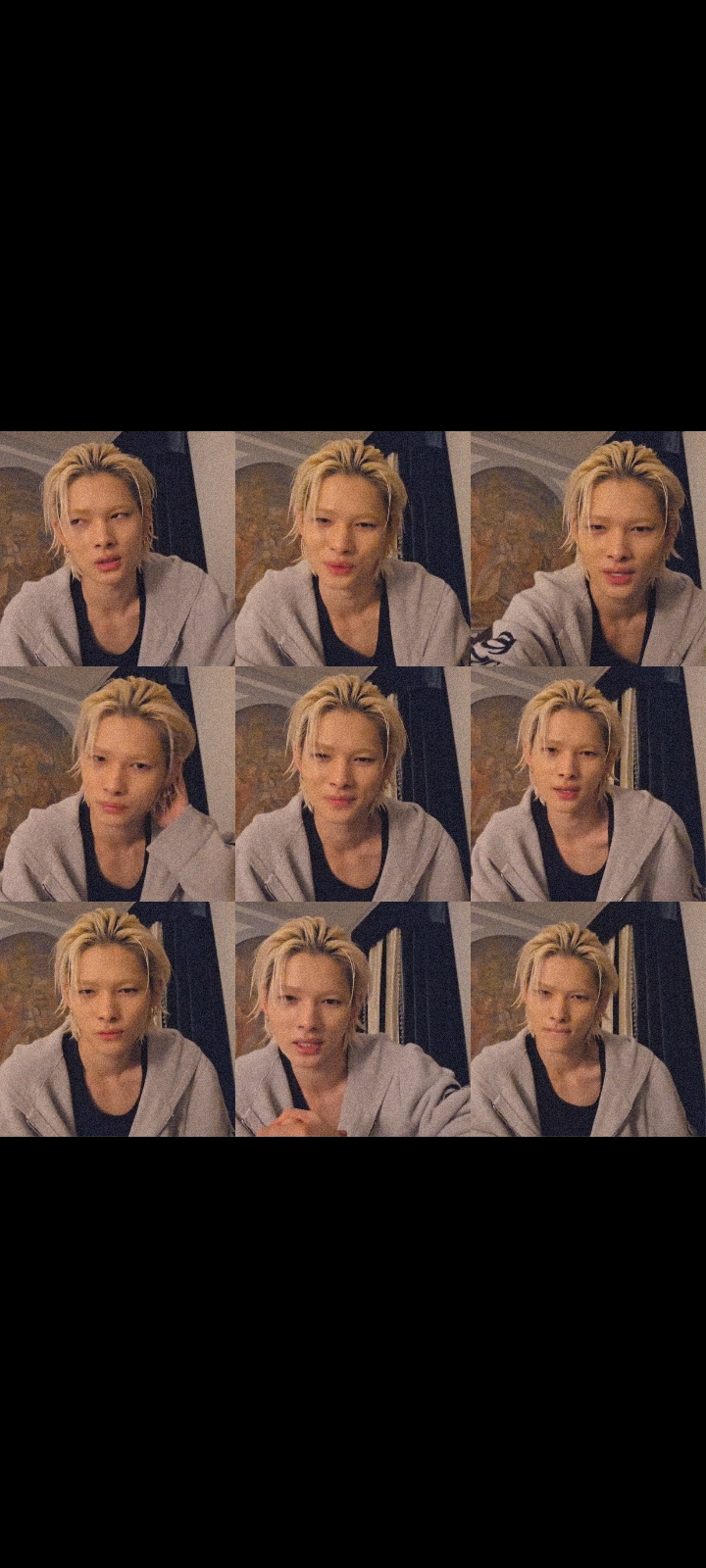 A heartfelt wallpaper shared by NI-KI (ENHYPEN)'s fans