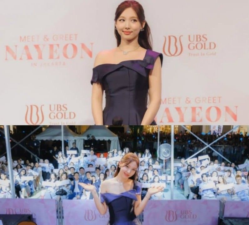 A moment captured by TWICE's fan