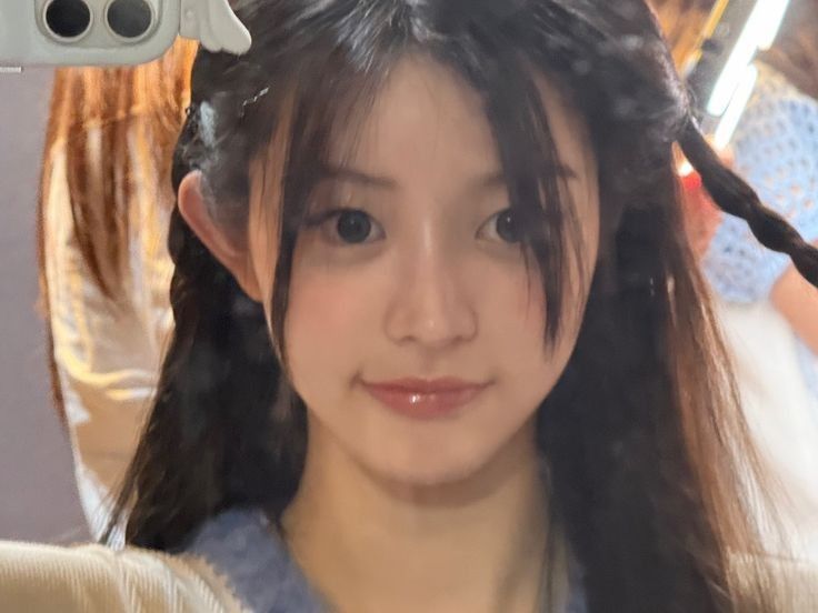 Recent activity shot of Minju (ILLIT)
