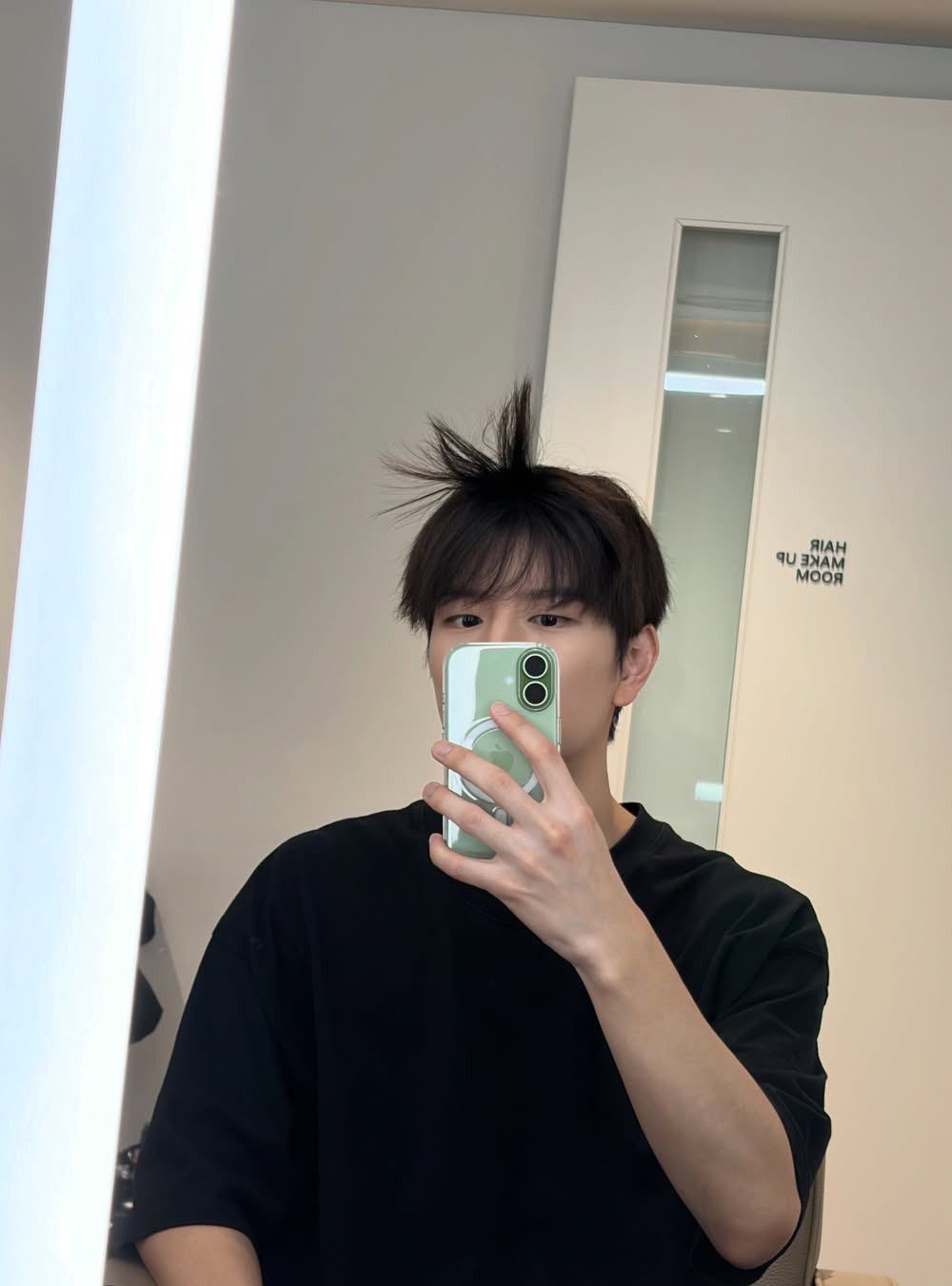 Recent activity shot of Seungmin (Stray Kids)
