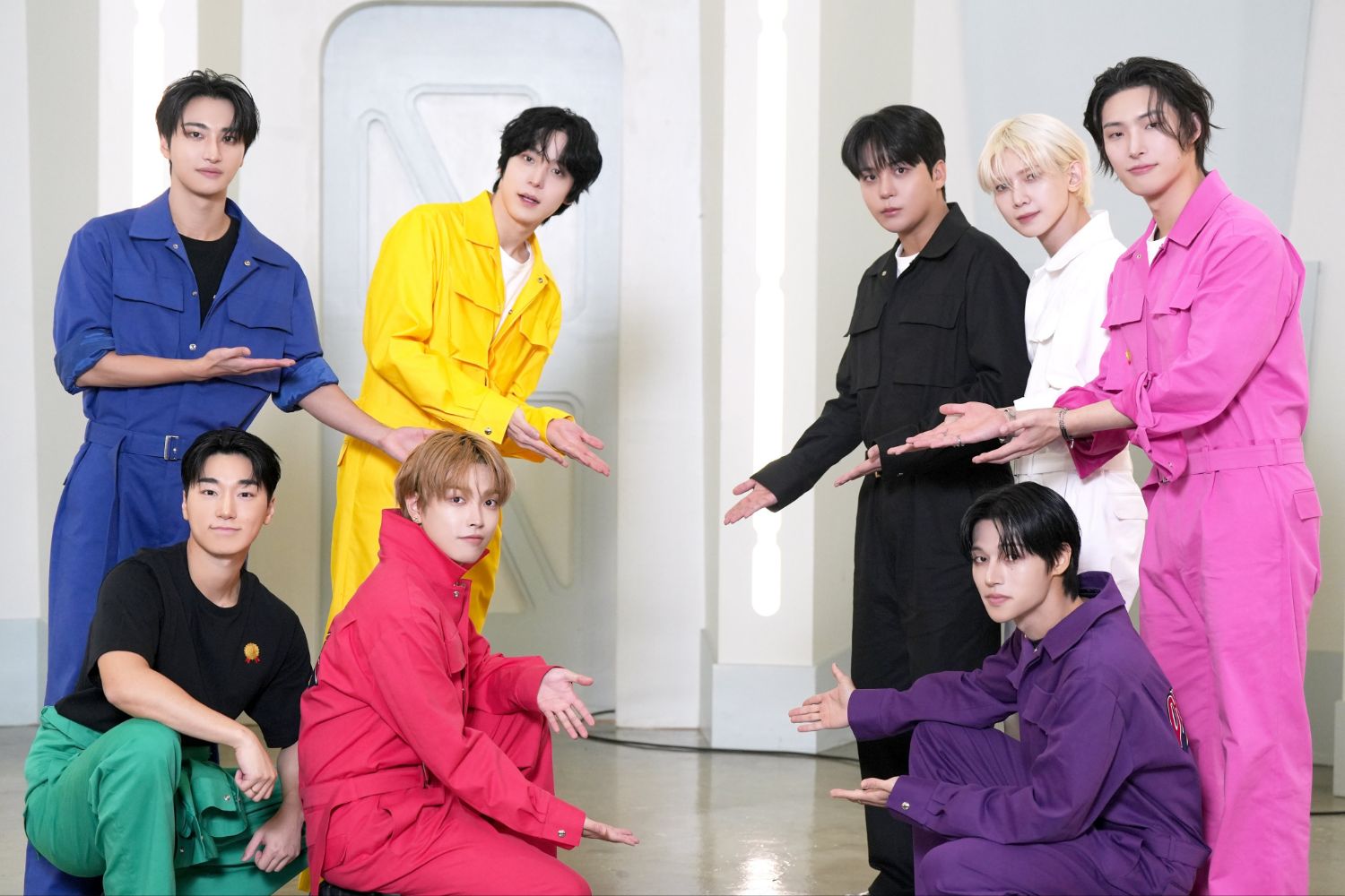 ATEEZの舞台裏ショット