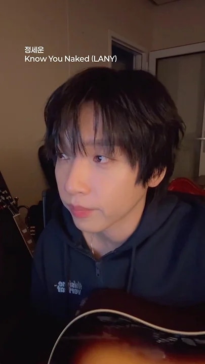 Behind-the-scenes cut of Jeong Sewoon