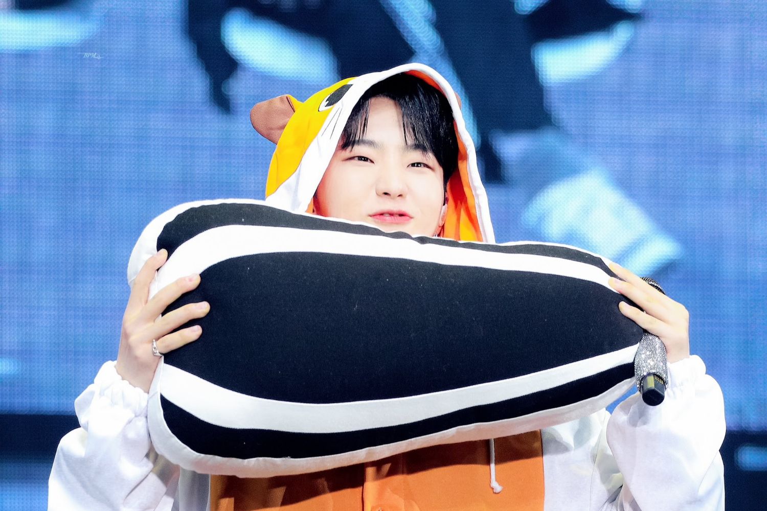Recent activity shot of Hoshi (SEVENTEEN)