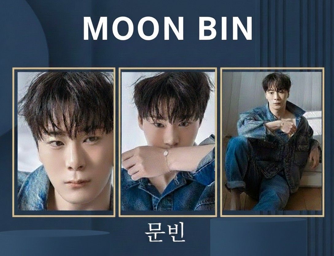 Recent activity shot of Moonbin (ASTRO)