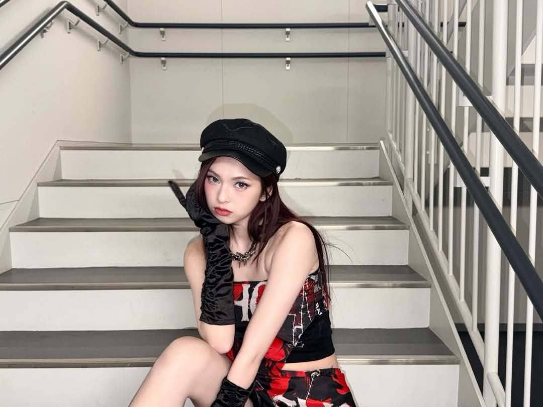 Momen yang diabadikan oleh penggemar Chiquita (BABYMONSTER)