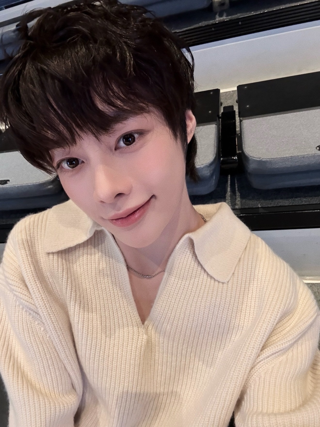 Momen yang diabadikan oleh penggemar Hanbin (TEMPEST)