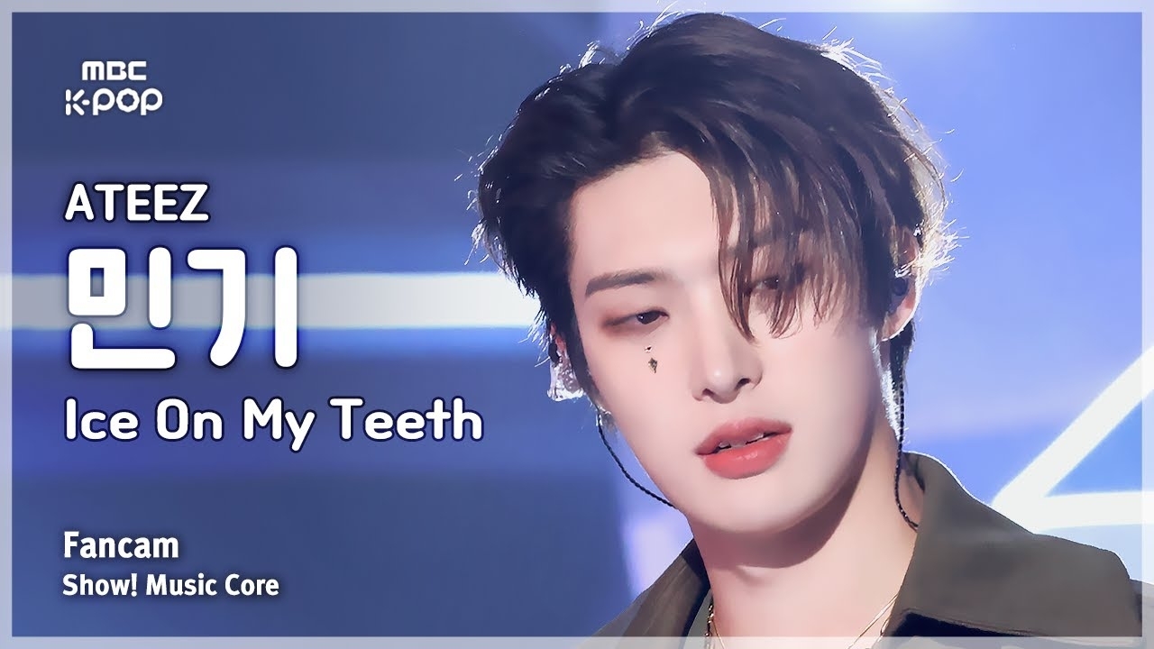 A moment captured by Mingi (ATEEZ)'s fan