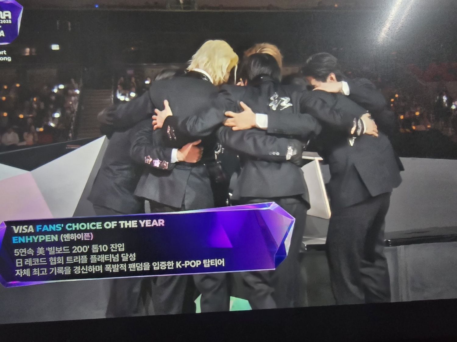 Momen yang diabadikan oleh penggemar ENHYPEN
