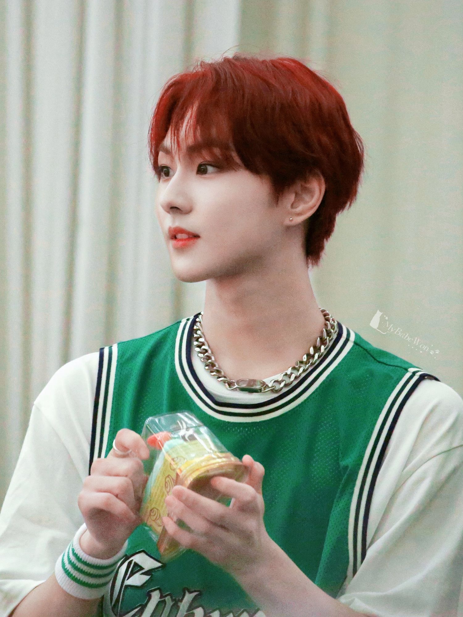Recent activity shot of Jungwon (ENHYPEN)