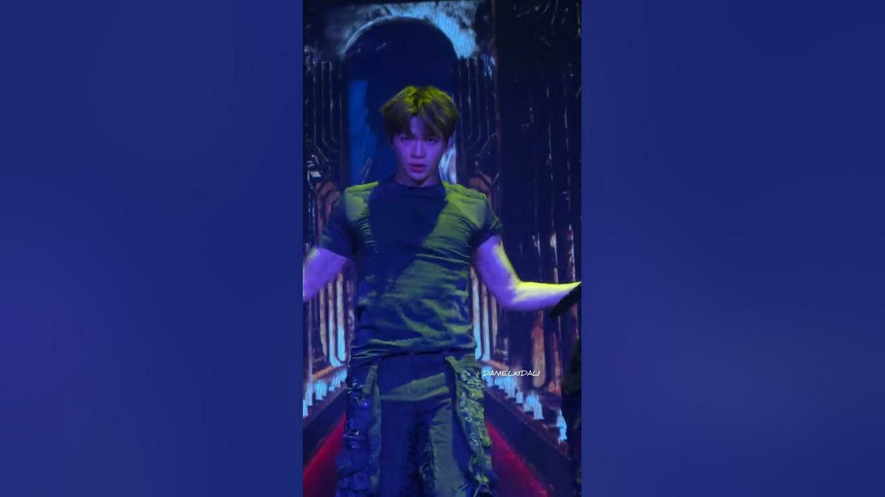 A moment captured by Kang Daniel's fan