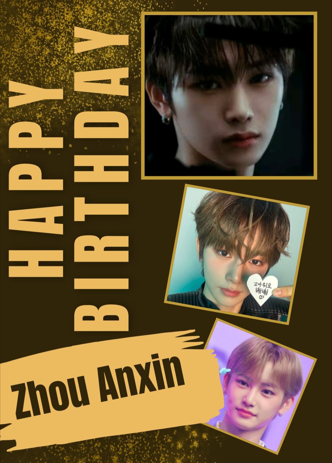 A moment captured by Zhou Anxin (ALPHA DRIVE ONE)'s fan