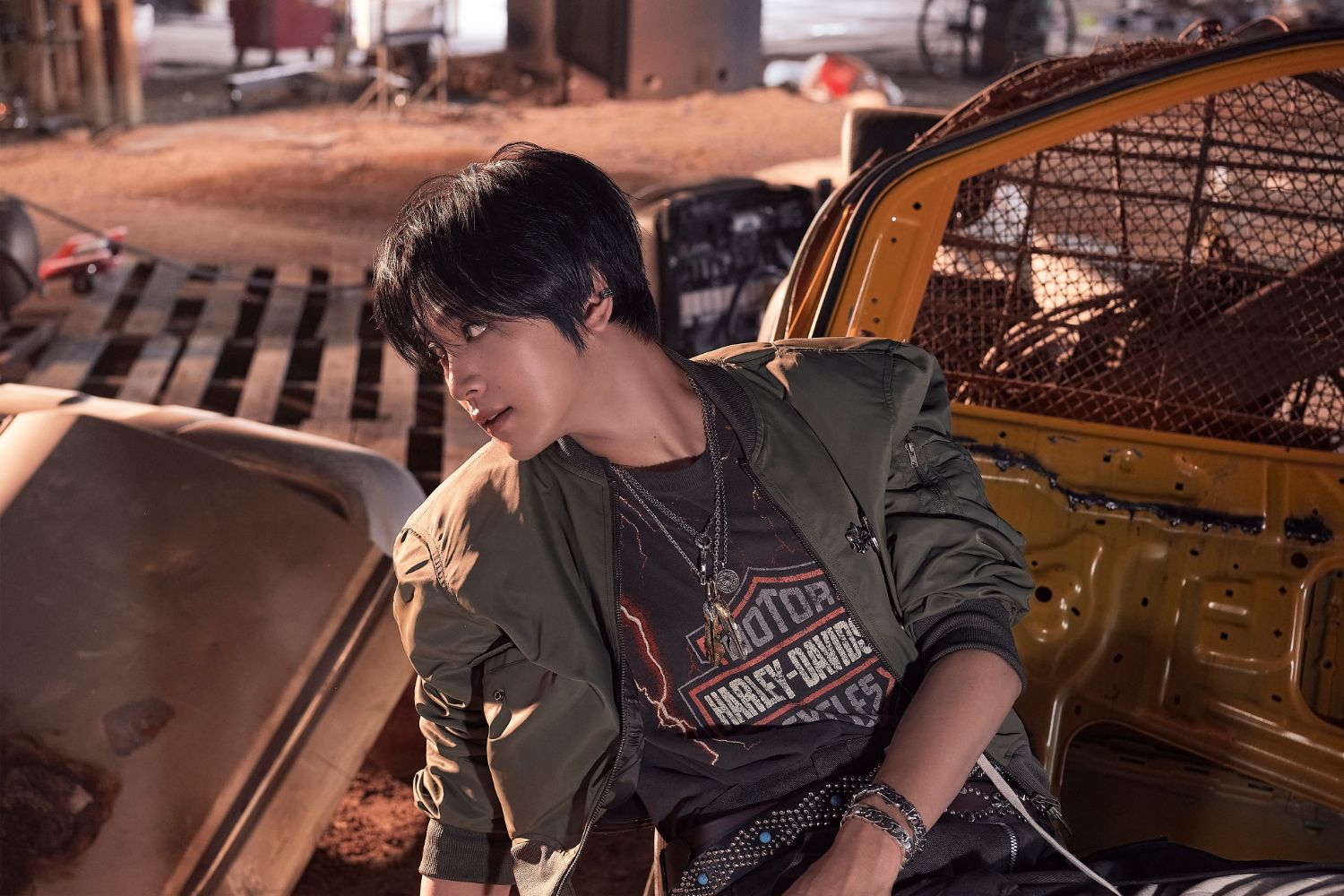 Behind-the-scenes cut of Haechan (NCT 127, NCT DREAM)