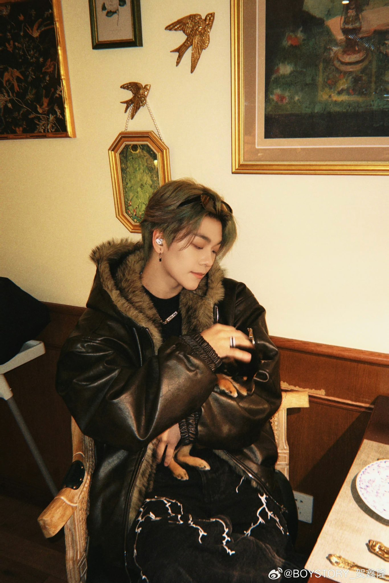 Recent activity shot of He Xinlong (ALPHA DRIVE ONE)