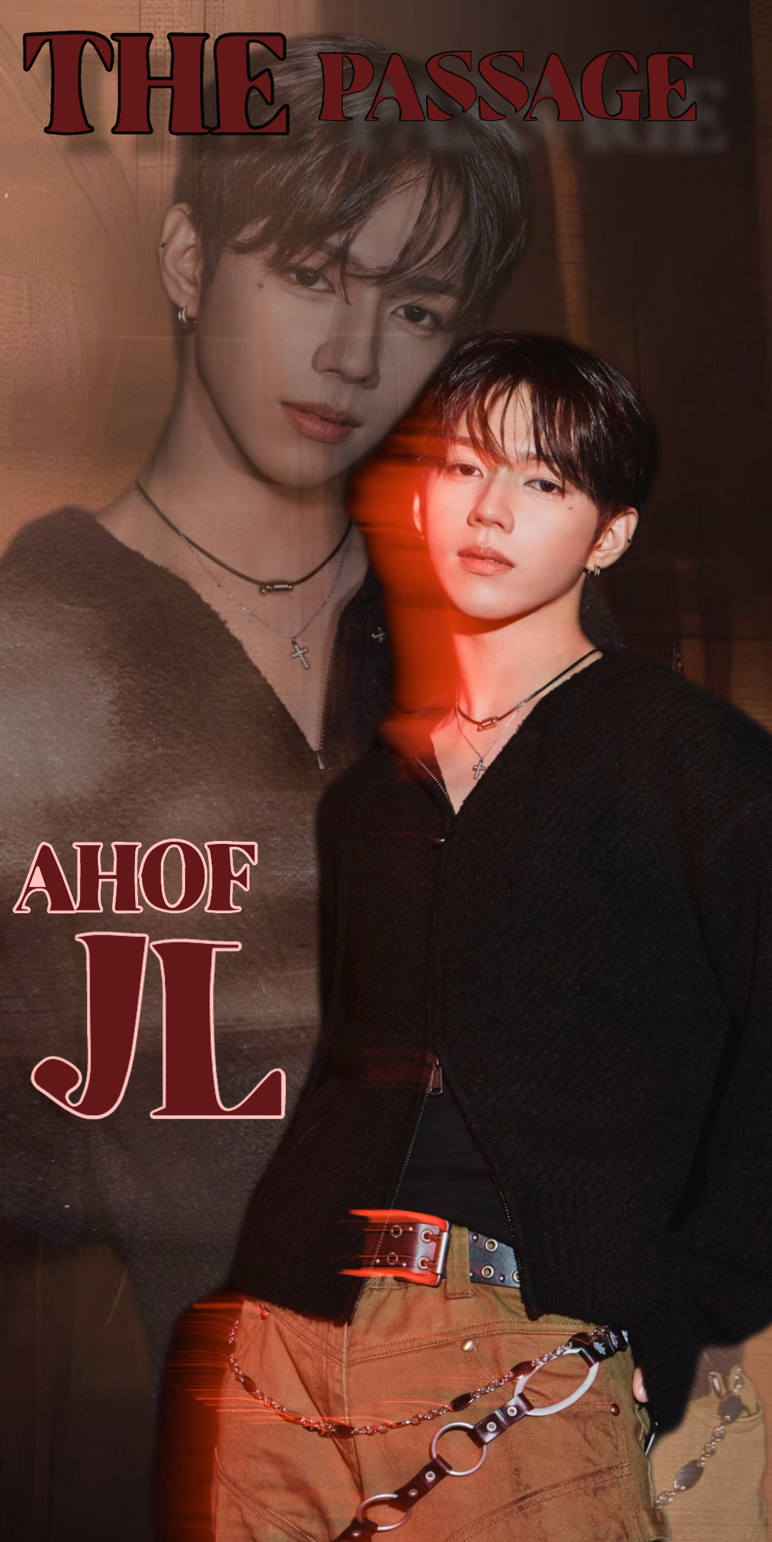 A heartfelt wallpaper shared by JL (AHOF)'s fans