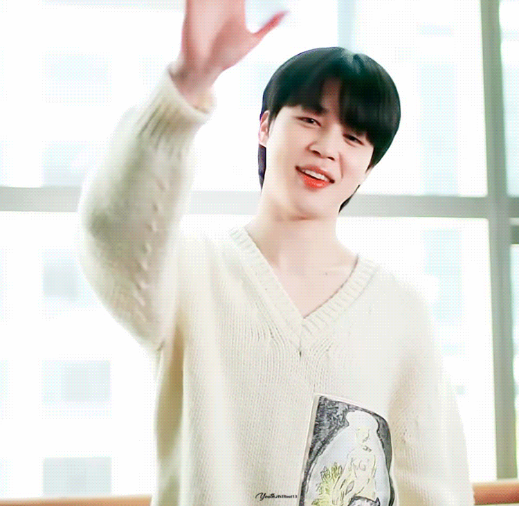 A moment captured by Jimin (BTS)'s fan