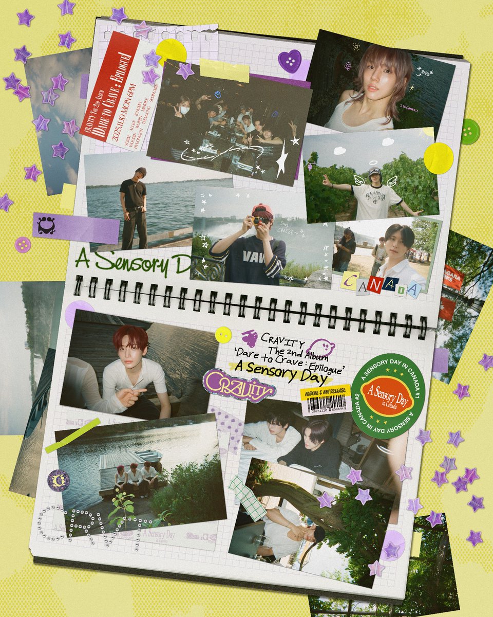 A moment captured by CRAVITY's fan