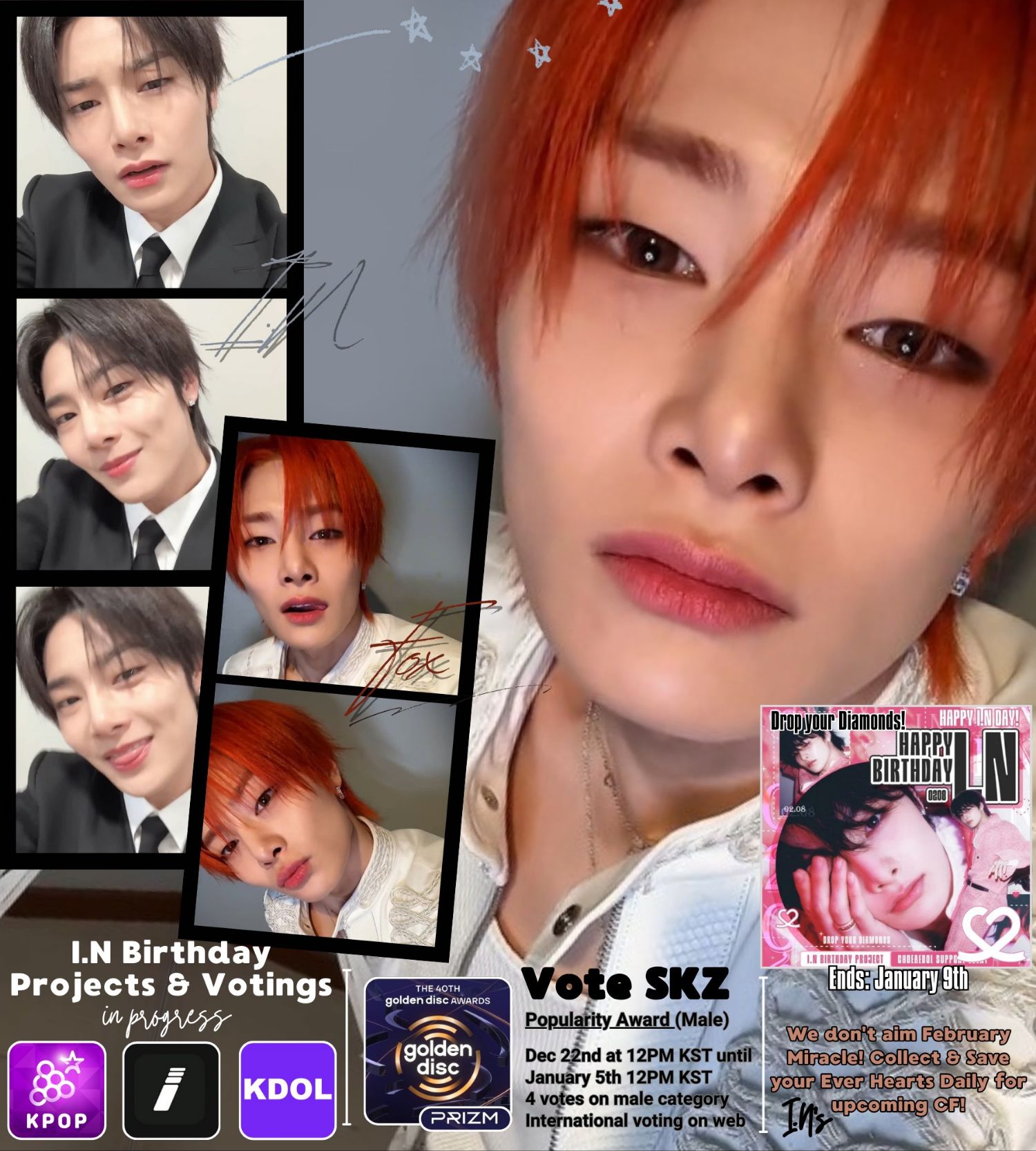 Latest photo of I.N (Stray Kids)