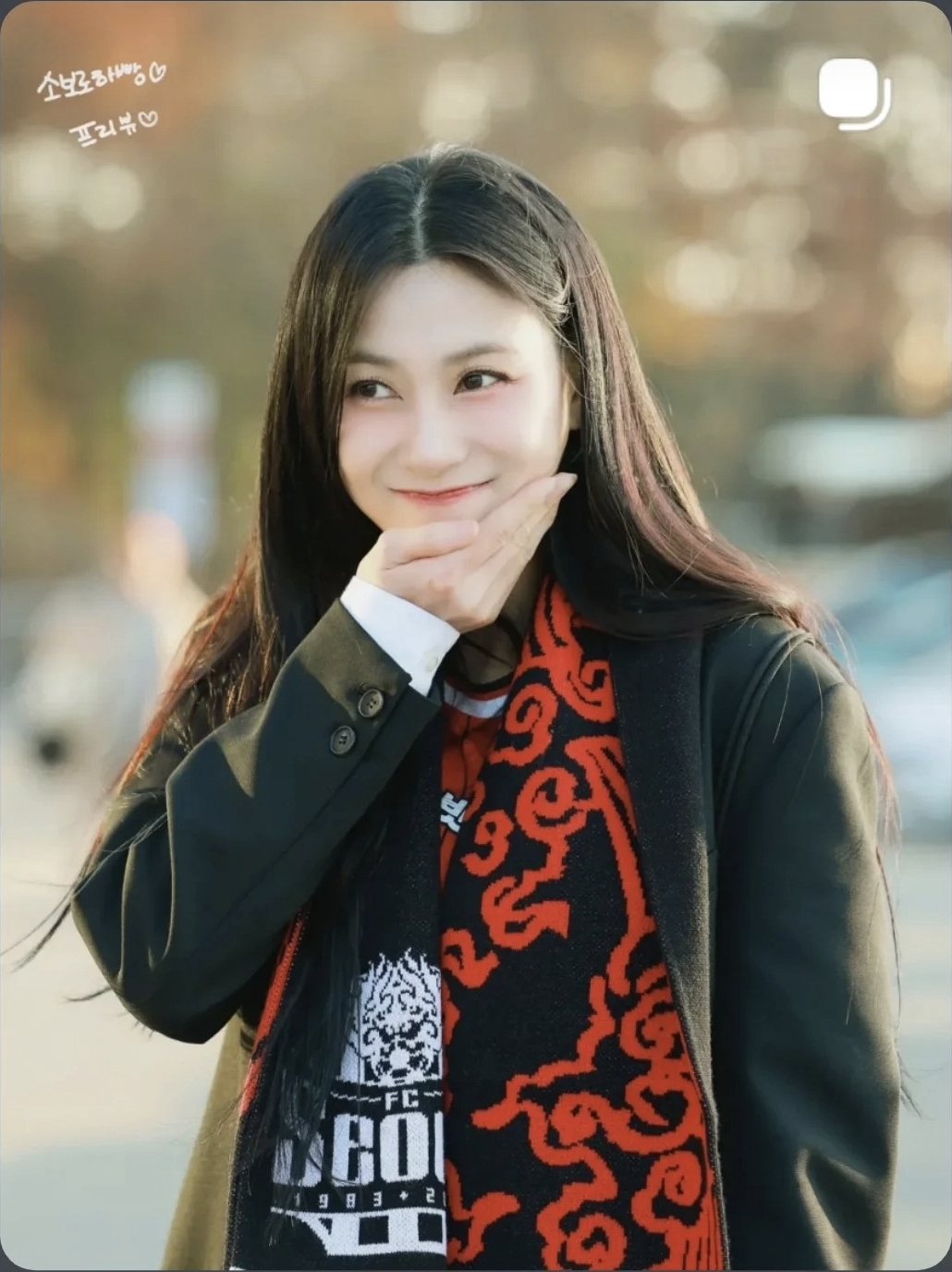 Behind-the-scenes cut of Oh Hayoung (Apink)