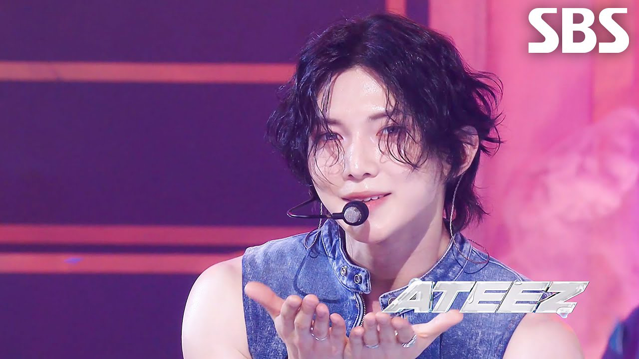 Recent activity shot of Yeosang (ATEEZ)