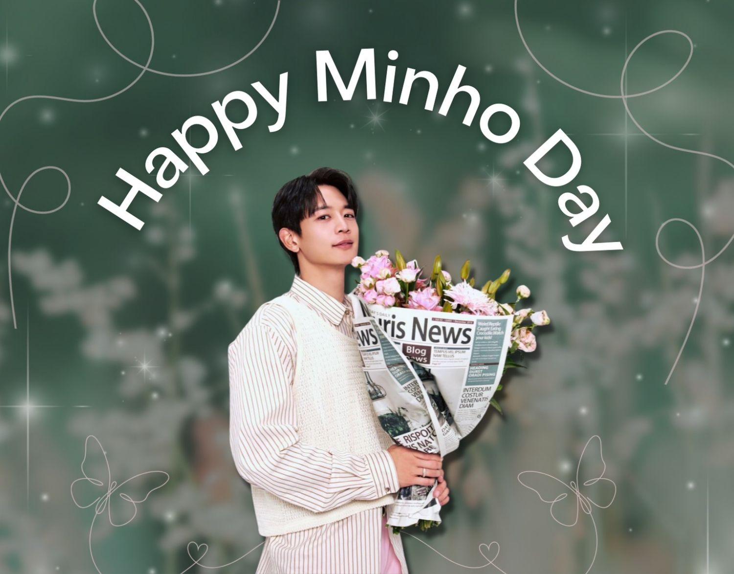 Behind-the-scenes cut of Minho (SHINee)