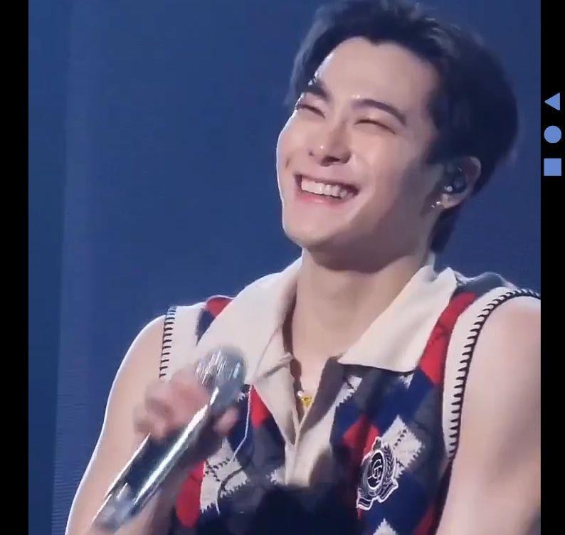 Recent activity shot of Moonbin (ASTRO)