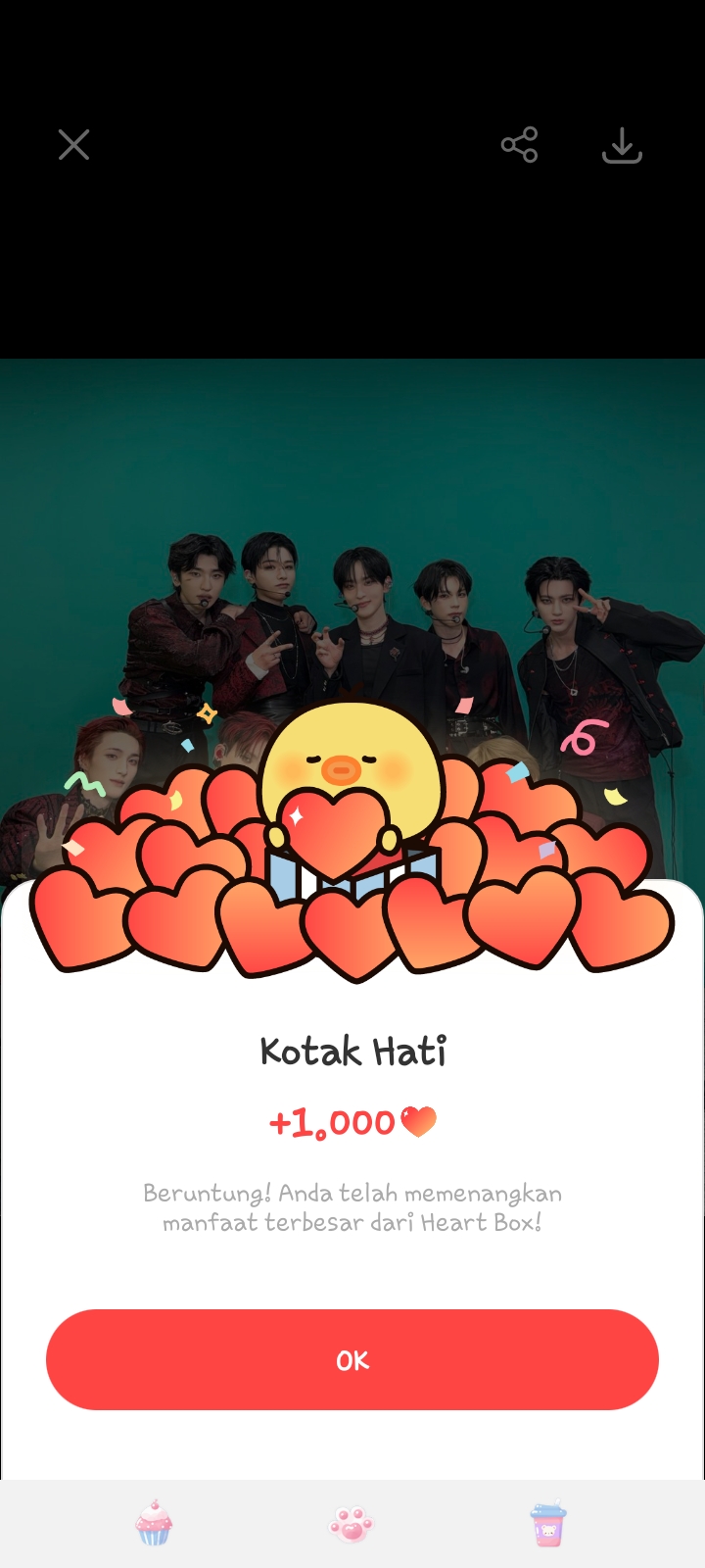 Recent activity shot of XODIAC