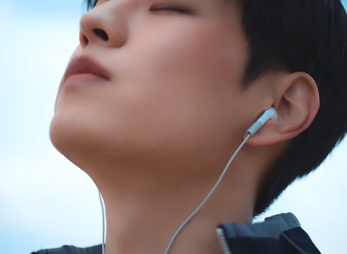 A moment captured by Seungmin (Stray Kids)'s fan