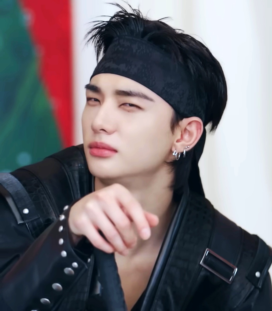 A moment captured by Hyunjin (Stray Kids)'s fan