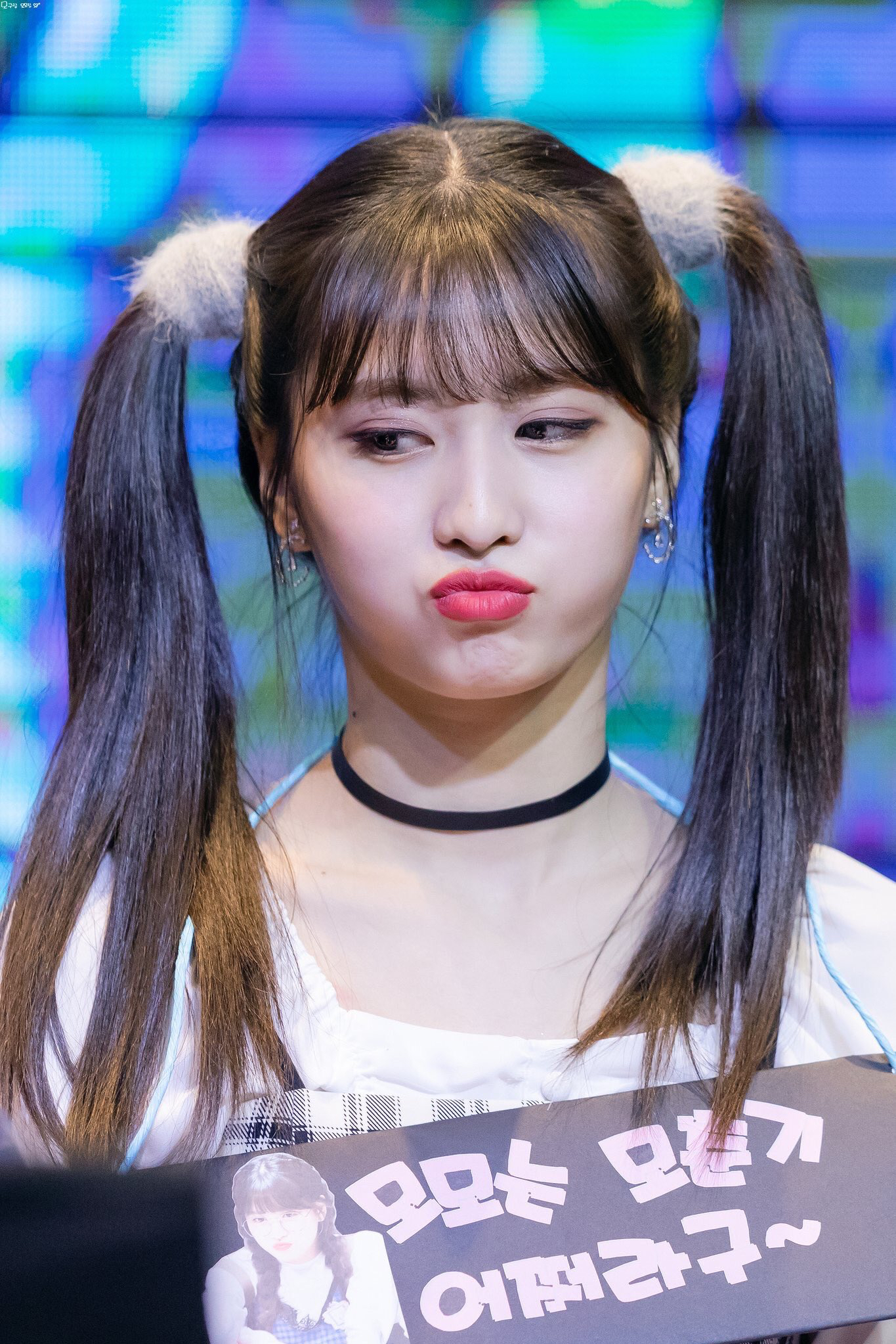 A moment captured by Momo (TWICE)'s fan