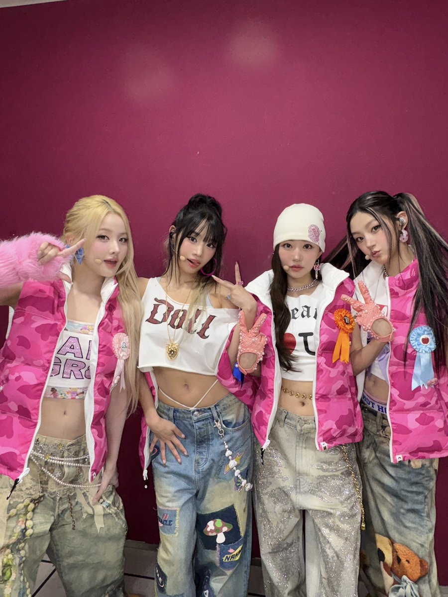 A moment captured by KISS OF LIFE's fan