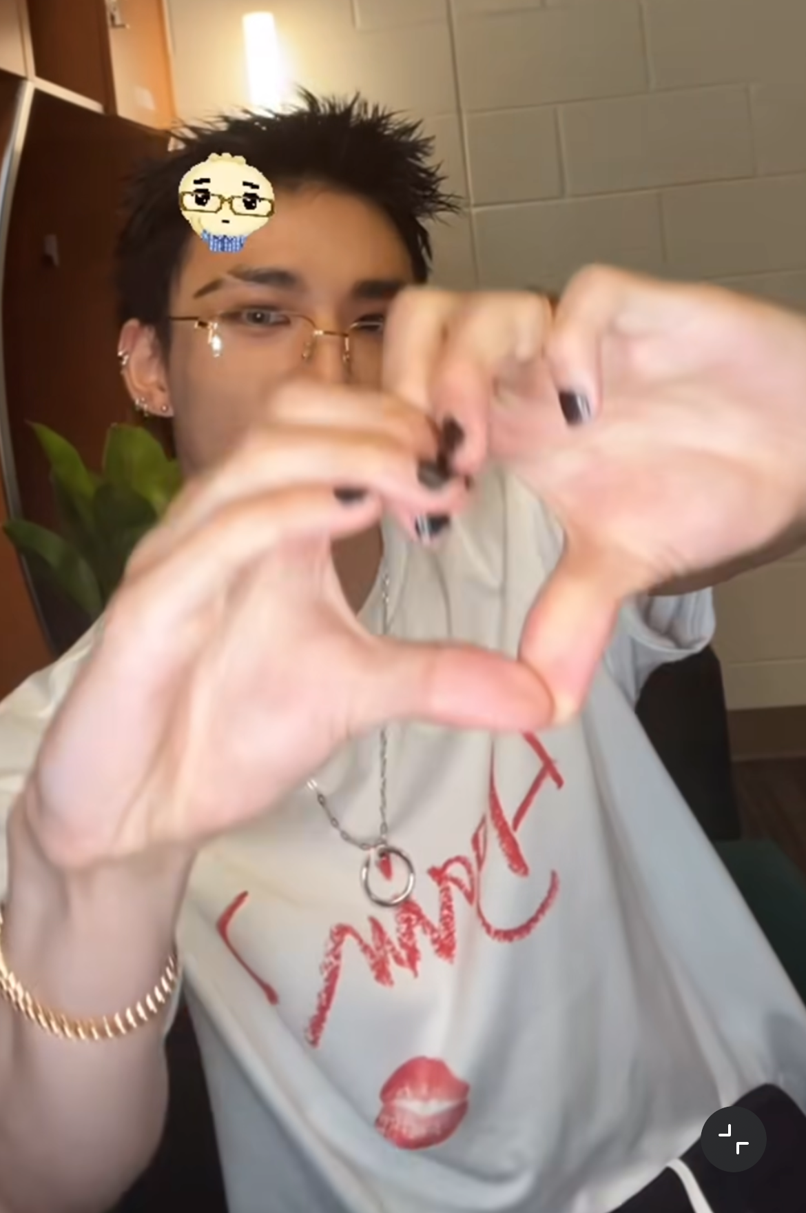 Recent activity shot of Hyunjin (Stray Kids)