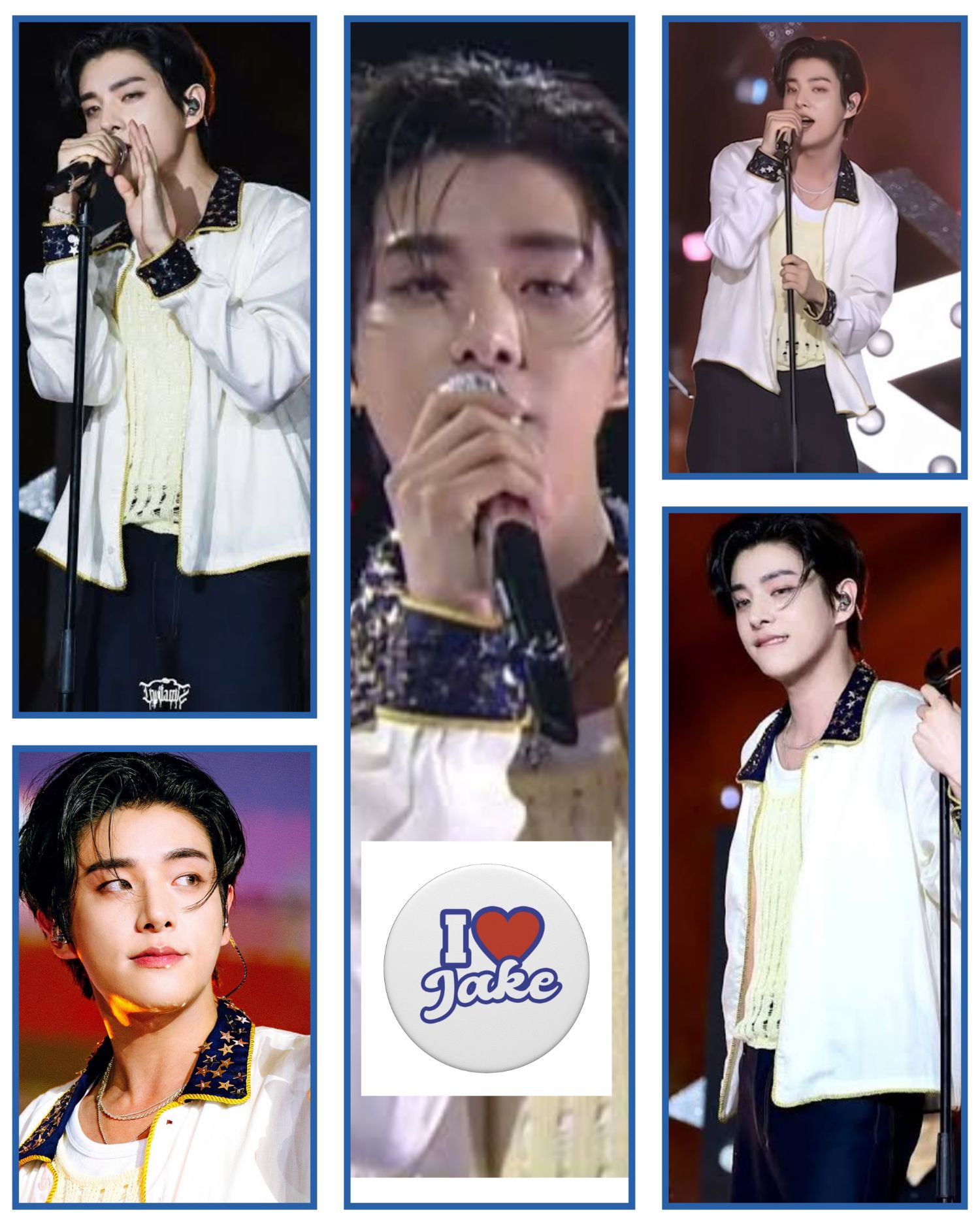 A moment captured by Jake (ENHYPEN)'s fan