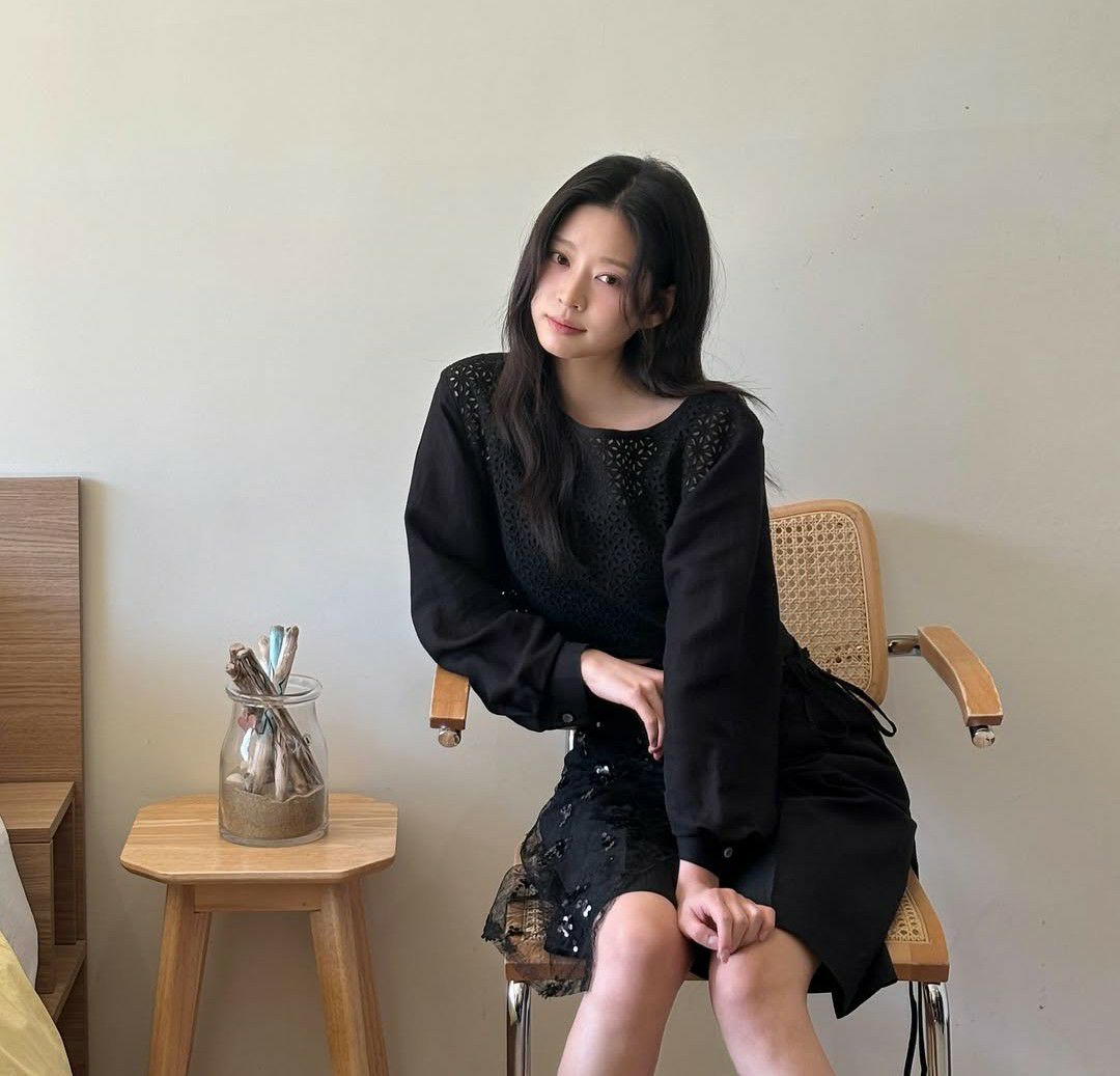 Momen yang diabadikan oleh penggemar Kim Minju