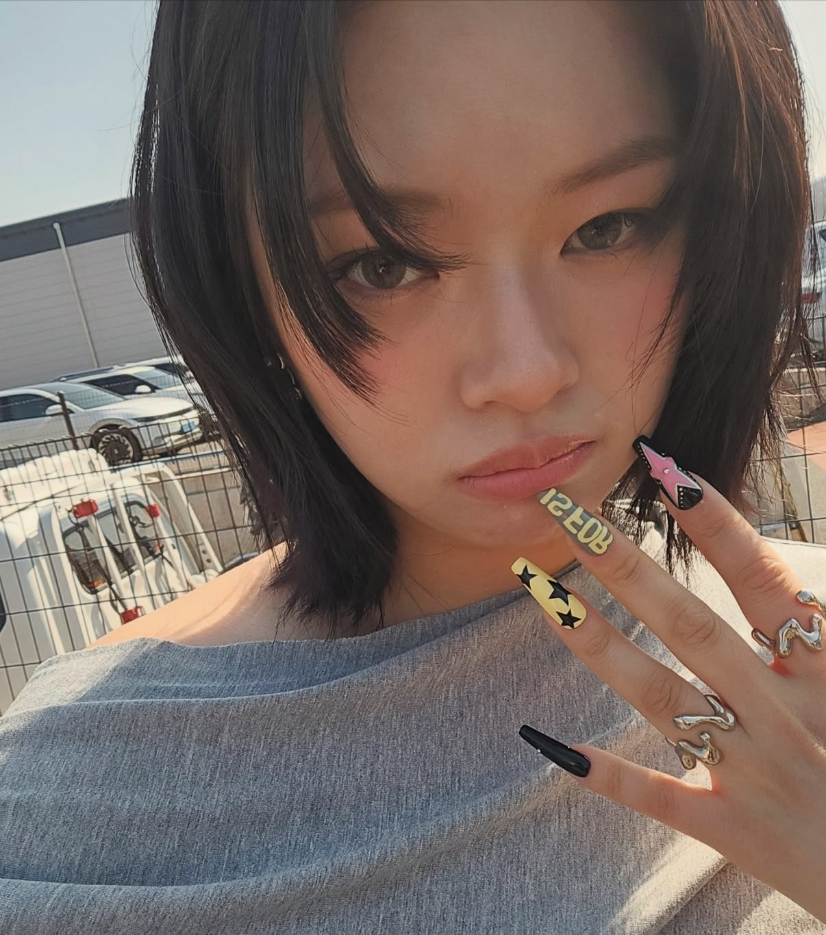 Recent activity shot of Jeongyeon (TWICE)
