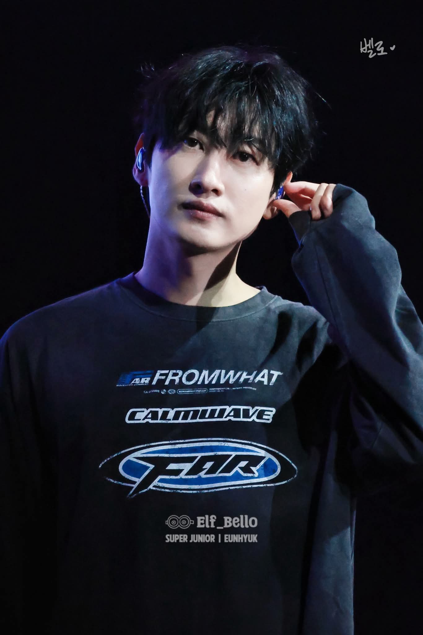 A moment captured by Eunhyuk (Super Junior)'s fan