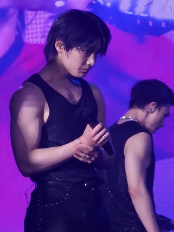 A moment captured by I.N (Stray Kids)'s fan