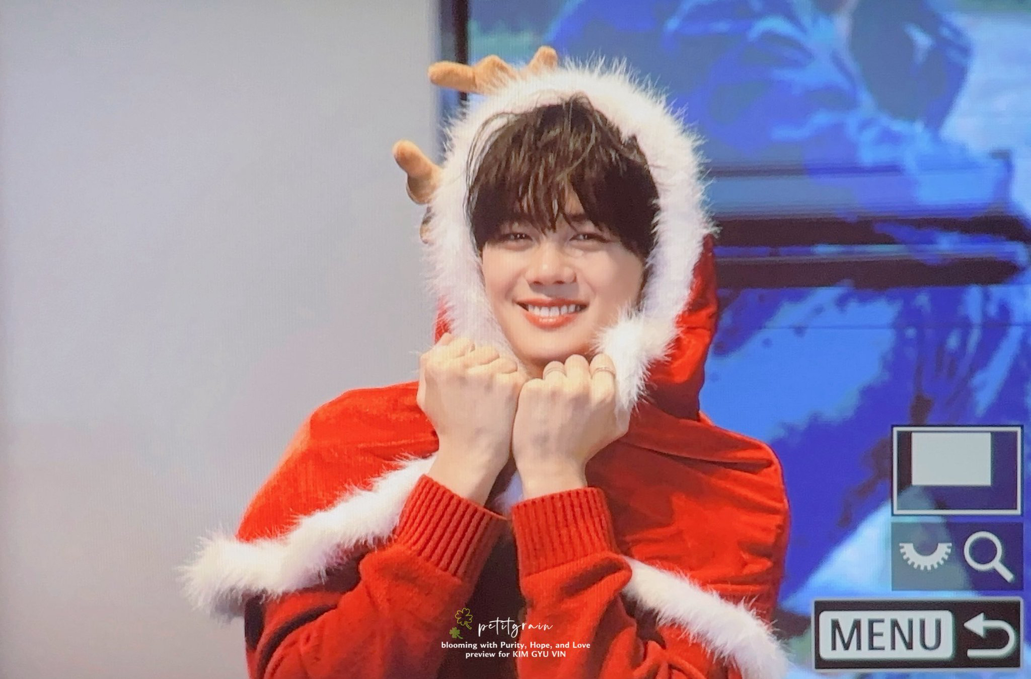 Recent activity shot of Kim Gyuvin (ZEROBASEONE)