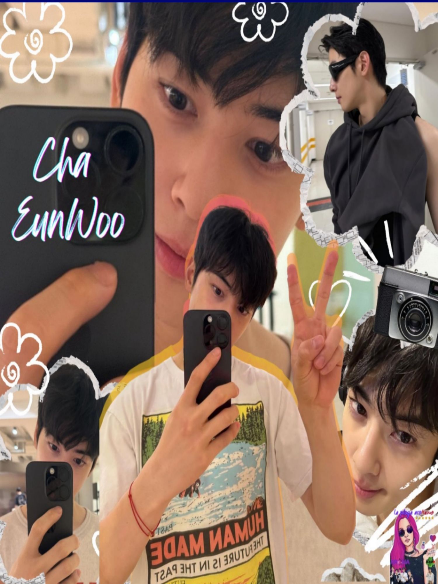 A moment captured by Eunwoo (ASTRO)'s fan