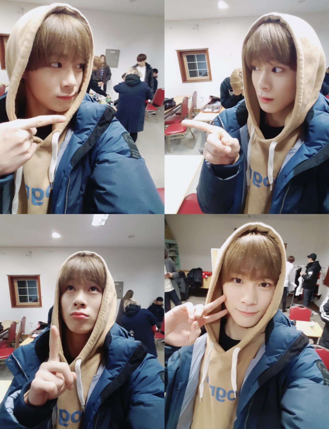 Recent activity shot of Moonbin (ASTRO)