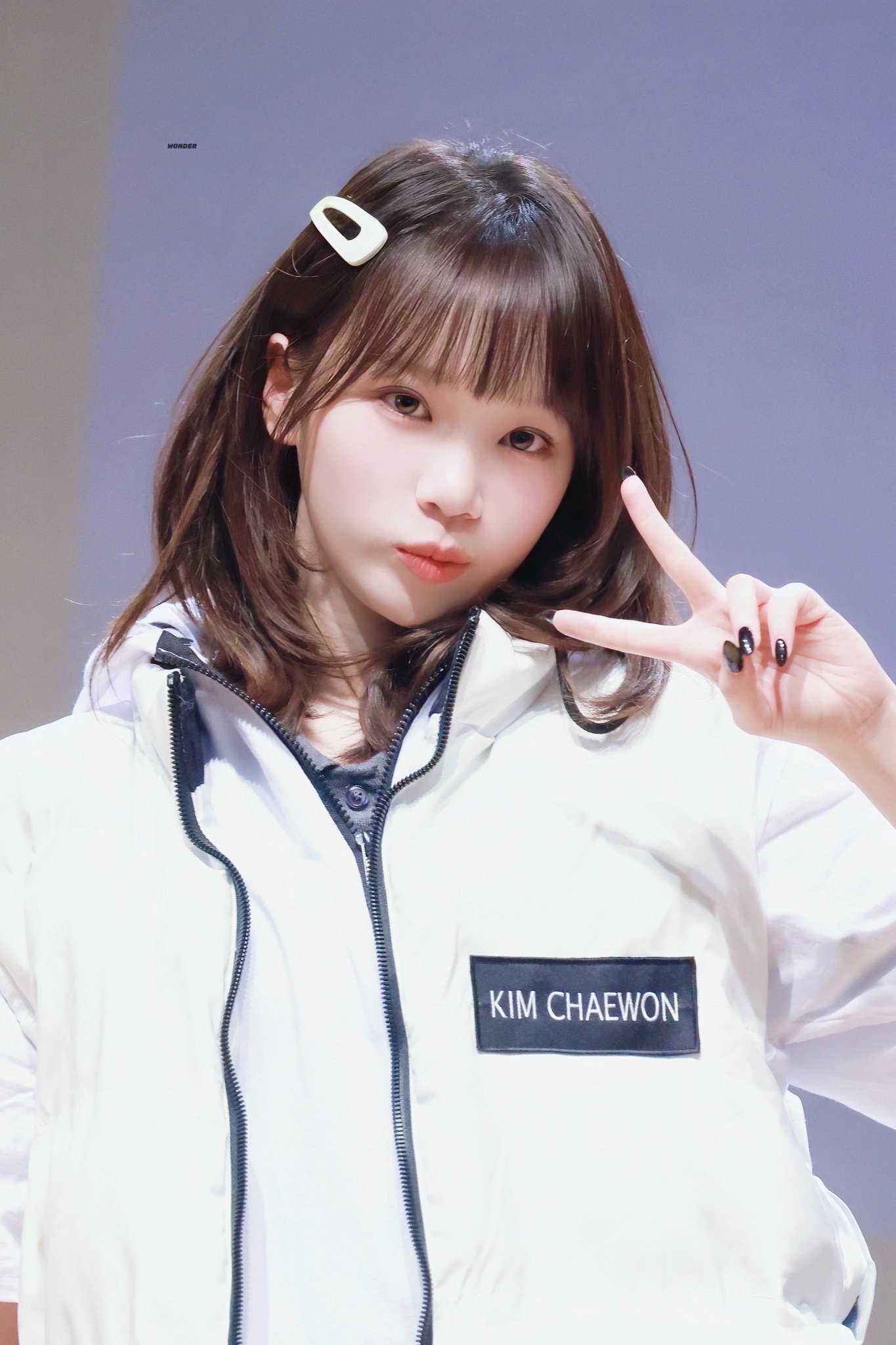 A moment captured by Kim Chaewon (LE SSERAFIM)'s fan